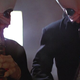 Two members of the Star Wars Cantina Band play their instruments.